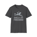 Smells Like Freedom Softstyle T-Shirt Series, Choose Your Aircraft, Unisex