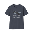 Smells Like Freedom Softstyle T-Shirt Series, Choose Your Aircraft, Unisex