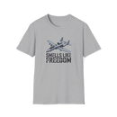 A-10 Thunderbolt aircraft with smells like freedom text