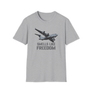 Smells Like Freedom Softstyle T-Shirt Series, Choose Your Aircraft, Unisex