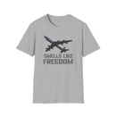 Smells Like Freedom Softstyle T-Shirt Series, Choose Your Aircraft, Unisex