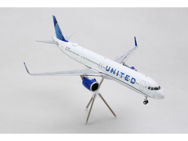 United A321NEO, by Gemini, Airbus 321 neo G2UAL1281