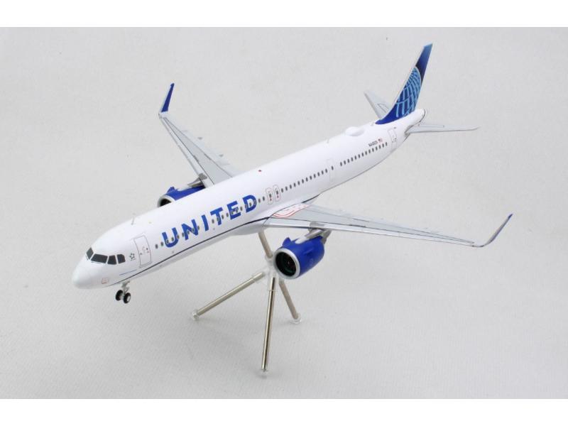 United A321NEO, by Gemini, Airbus 321 neo G2UAL1281