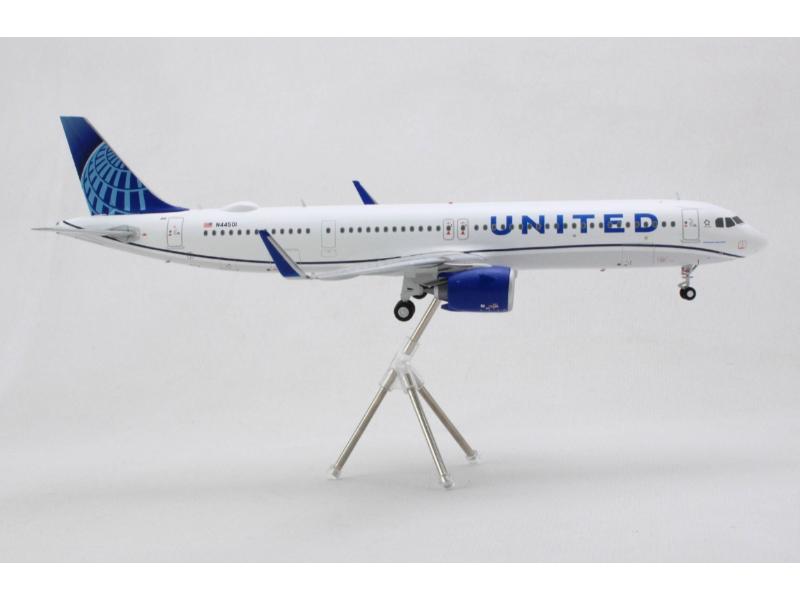 United A321NEO, by Gemini, Airbus 321 neo G2UAL1281