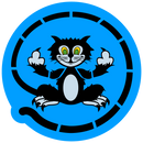 Aviation Cat Giving the Claw