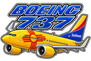 Southwest Airlines New Mexico One Livery Sticker