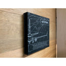 Boeing 737-900 Gift, Leather Aviation Art