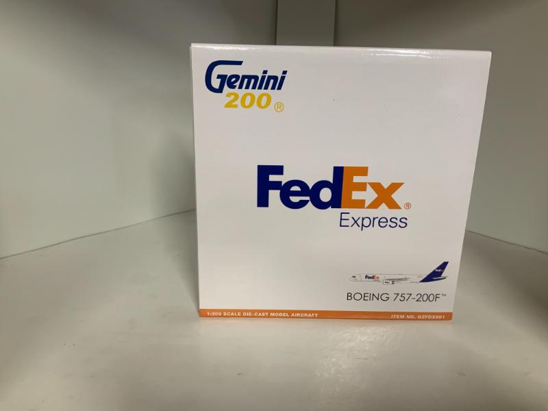 Fed Ex 757-200, 1/200 Scale by Gemini