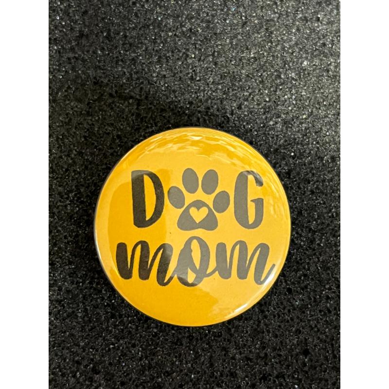 Dog Mom Button