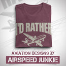 I'd Rather Be Flying Tee Shirt