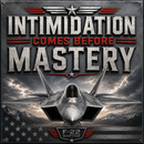 Intimidation Before Mastery Military Sign