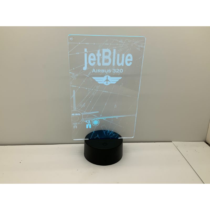 Customized Airline Acrylic LED Display | Air Speed Junkie