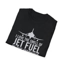 I Love the Smell Of Jet Fuel in the Morning Unisex Softstyle T-Shirt F4 Phantom