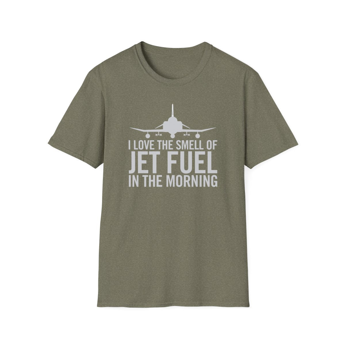 "Military Green Jet Fuel Aviation T-Shirt - Pilot Gift Idea"
