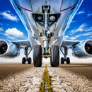 Jet Aircraft Close-Up Sign | 12x12 Aviation Wall Decor