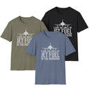 I Love the Smell Of Jet Fuel in the Morning Unisex Softstyle T-Shirt F4 Phantom