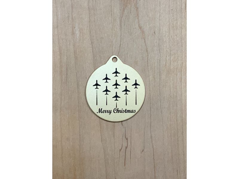 Jets Christmas Ornament For Airline Employees