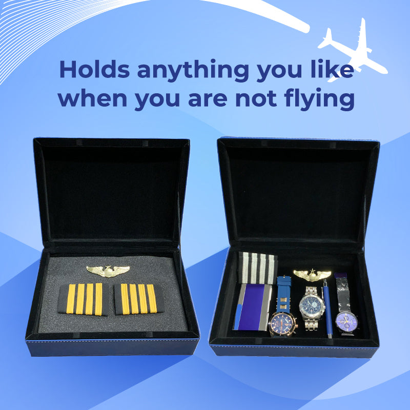 Professional Pilot Keepsake Box Gift, Multifunctional