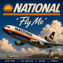National Airlines Vintage Sign