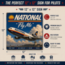 National Airlines Vintage Sign