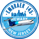 Newark E-145 Crew Base Sticker for Embraer Pilots