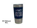 I Love the Smell of Jet Fuel in the Morning - Coffee Mug, Pilot Gift, Insulated Stainless Steel Tumbler