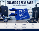Orlando Crew Base Luggage Tag, JetBlue,Frontier and SouthWest Crew Bases