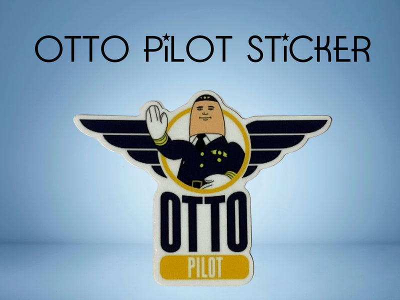 Otto Pilot Sticker