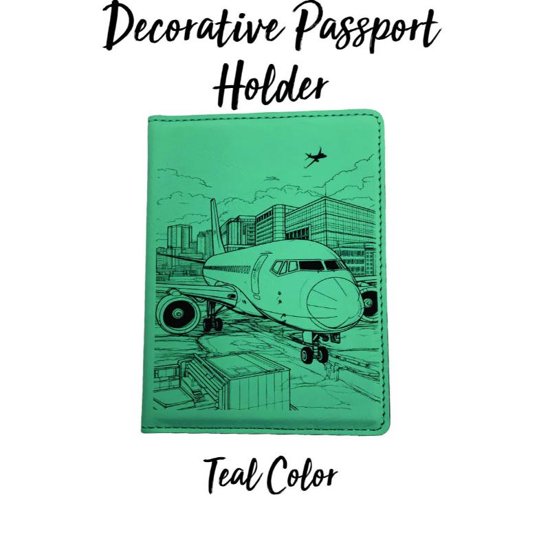Decorative Passport Covers For Airline Crews