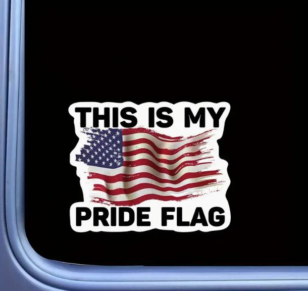 This Is My Pride Flag, Sticker