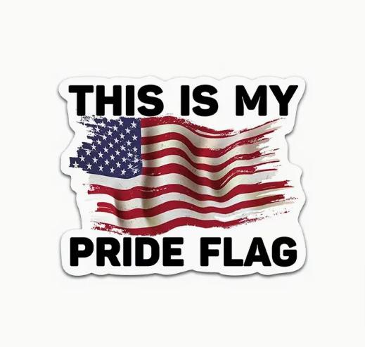 This Is My Pride Flag, Sticker