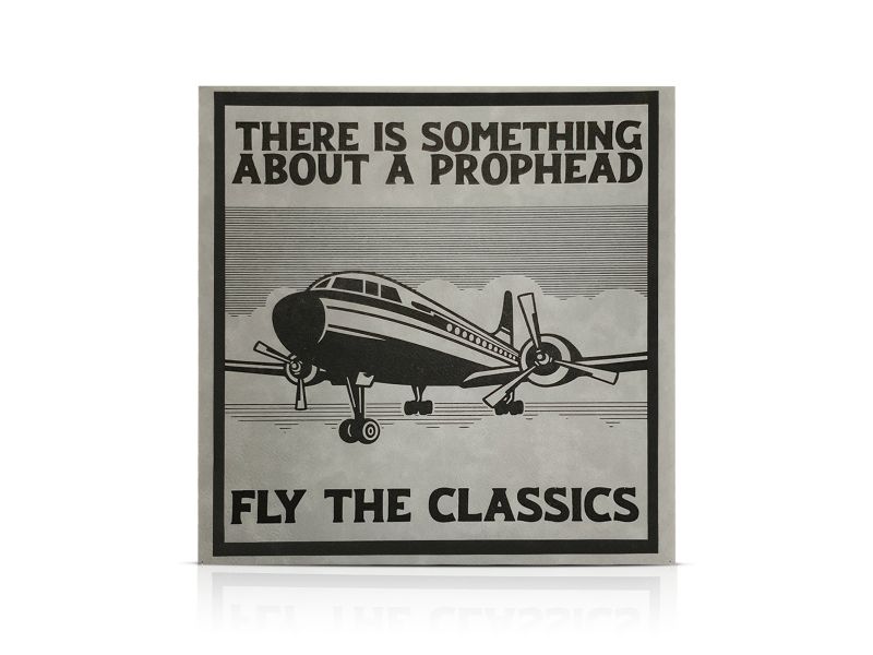 Grey, Propheads Vintage Aviation artwork