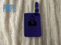 Funny Flight Attendant Luggage Tag, I am Here to Save You