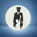 Kid Dreaming of Becoming A Pilot Sticker