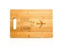 Runway Cutting Board, Bamboo Aviation Cutting Board