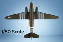 Top view of the C-47 Model