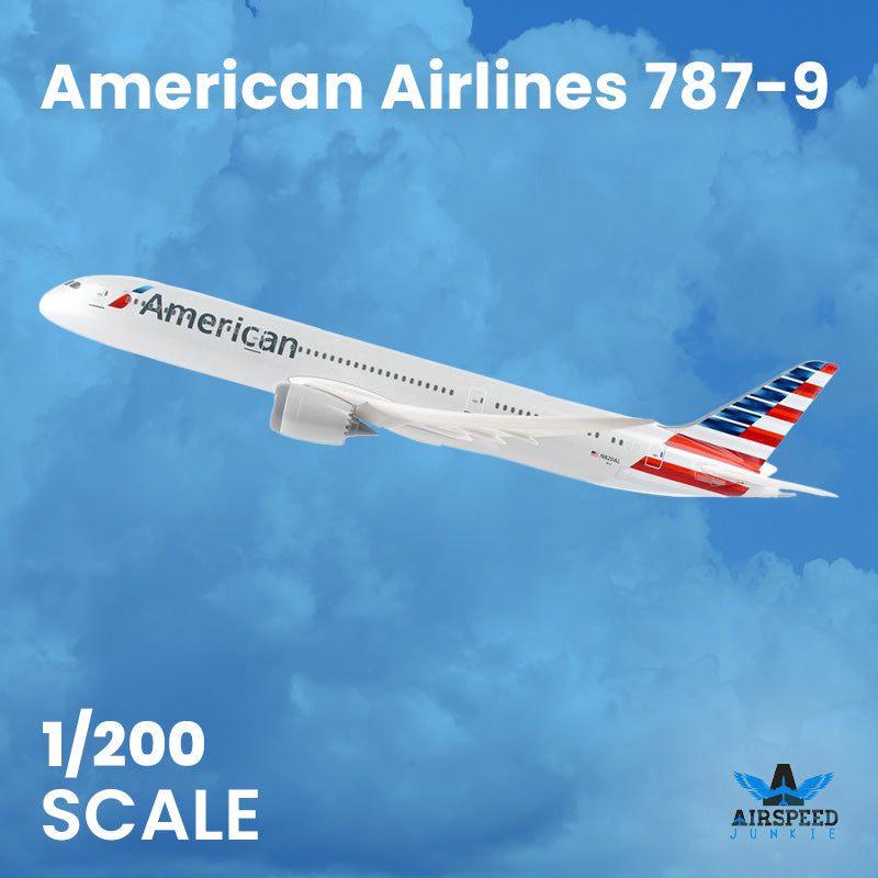 American B-787-9, Dreamliner, American Airlines Livery, 1/200 by Skymarks