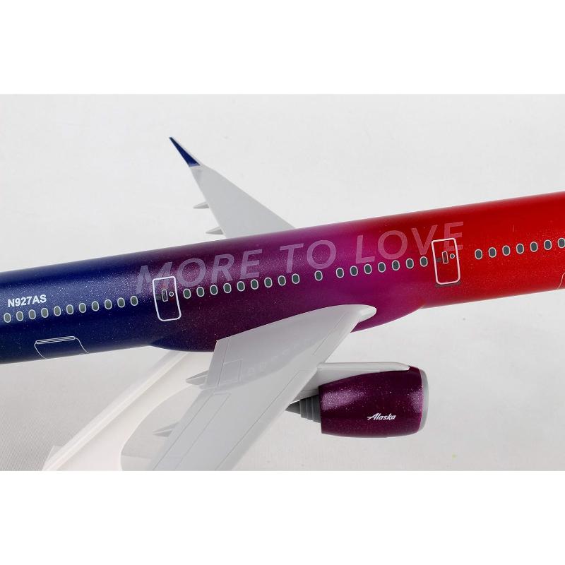 Alaska Airlines A321 NEO, Die Cast Model, SKR 977