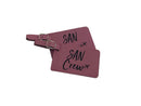 San Diego Crew Base , Pink Bag Tag