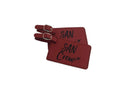 San Diego Crew Base, Red  Luggage Tag
