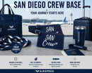 San Diego Crew Base, Luggage Tag, Set of Two