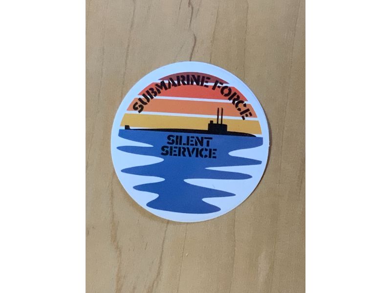 Submarine Force Silent Service Sticker