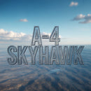 A-4 Skyhawk Tee Shirt Vintage Navy Aviation Tee