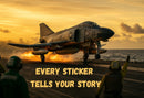 F4 phantom sticker