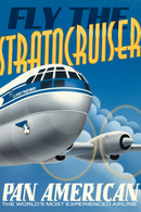 Pan Am Stratocruiser Vintage Sign