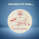 TWA Hotel Sticker