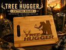 Tree Hugger, Hunting Theme Cutting Board, Bow Hunters Gift