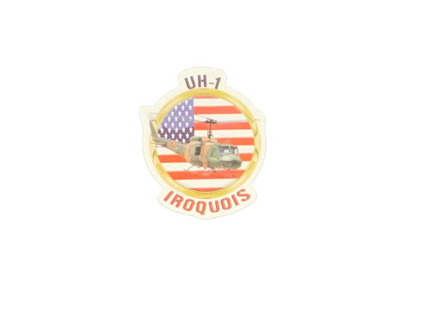 UH-1 Iroquois Helicopter Sticker