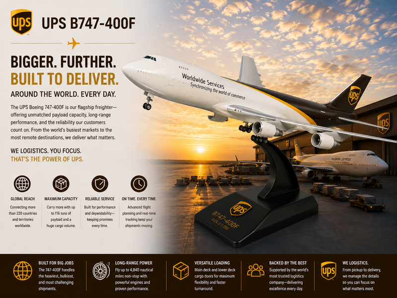UPS Airlines Die Cast Models | Air Speed Junkie