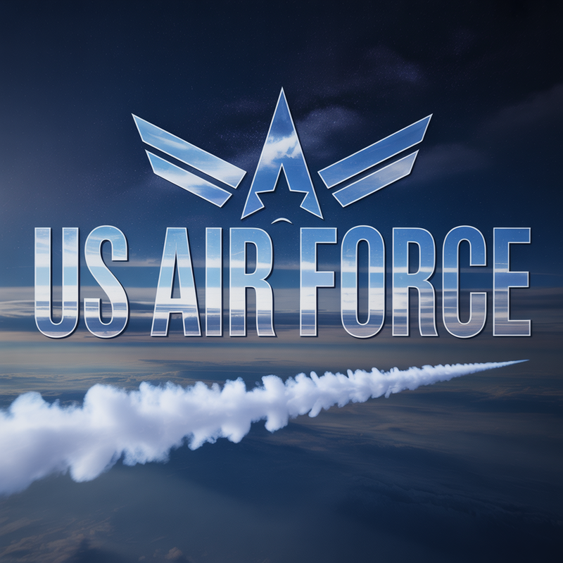 US Air Force Vintage Sign, Signs for Military Pilots